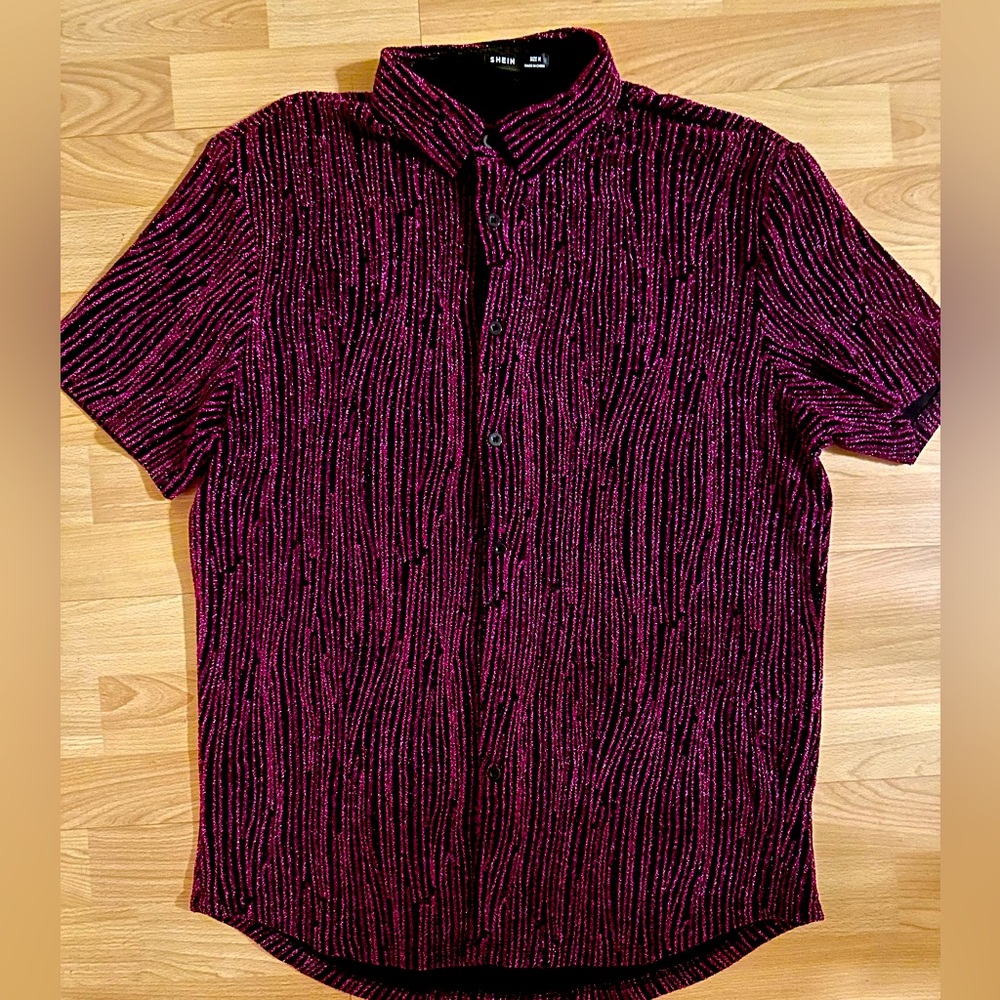 GLITTER SPARKLE SHIRT NWOT